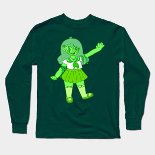 Gore Girl (Green) Long Sleeve T-Shirt